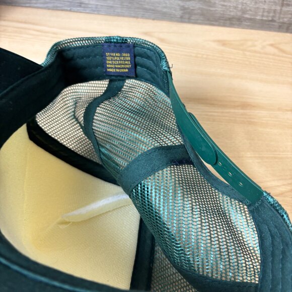 Skinlab NYC Hat Cap Snap Back Green White Trucker Self Care Club - Picture 9 of 10